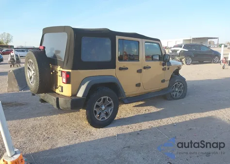 2014 Jeep Wrangler Unlimited Rubicon z USA, uszkodzony, nr VIN 1C4HJWFG9EL150394